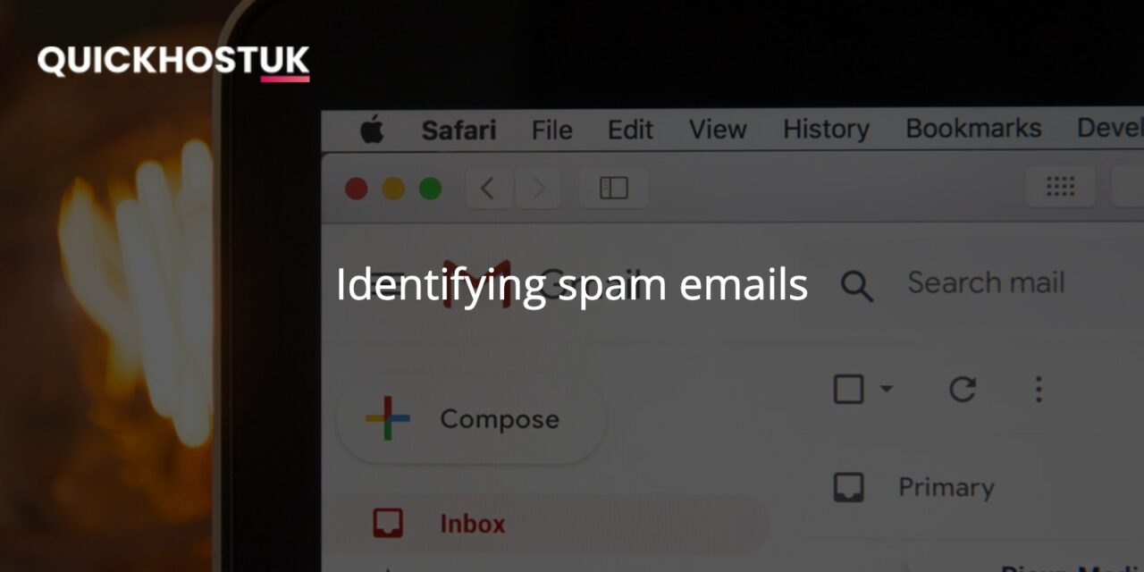 identifying spam emails