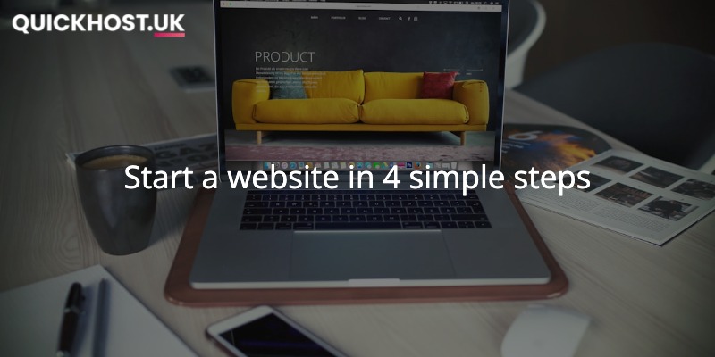 How to start a website in 2024 in only 4 steps! - QuickHost