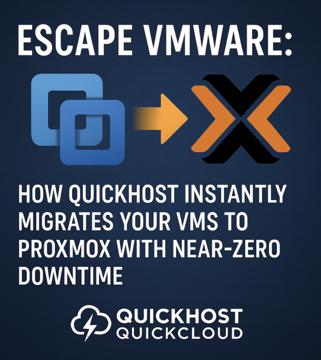 Migrate VMware to QuickCloud