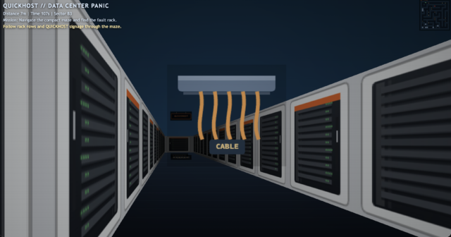 QuickHost DC Runner Game