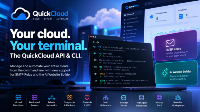 QuickCloud API & CLI